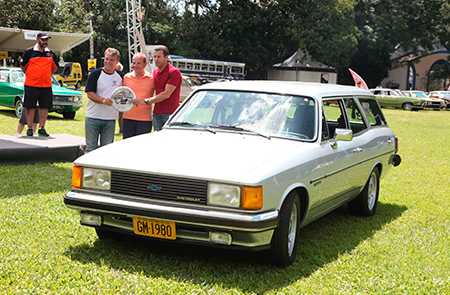 O Caravan Comodoro 250 S 1980 – Marcio Valente – recebeu premiação especial no Clássicos Brasil 2016